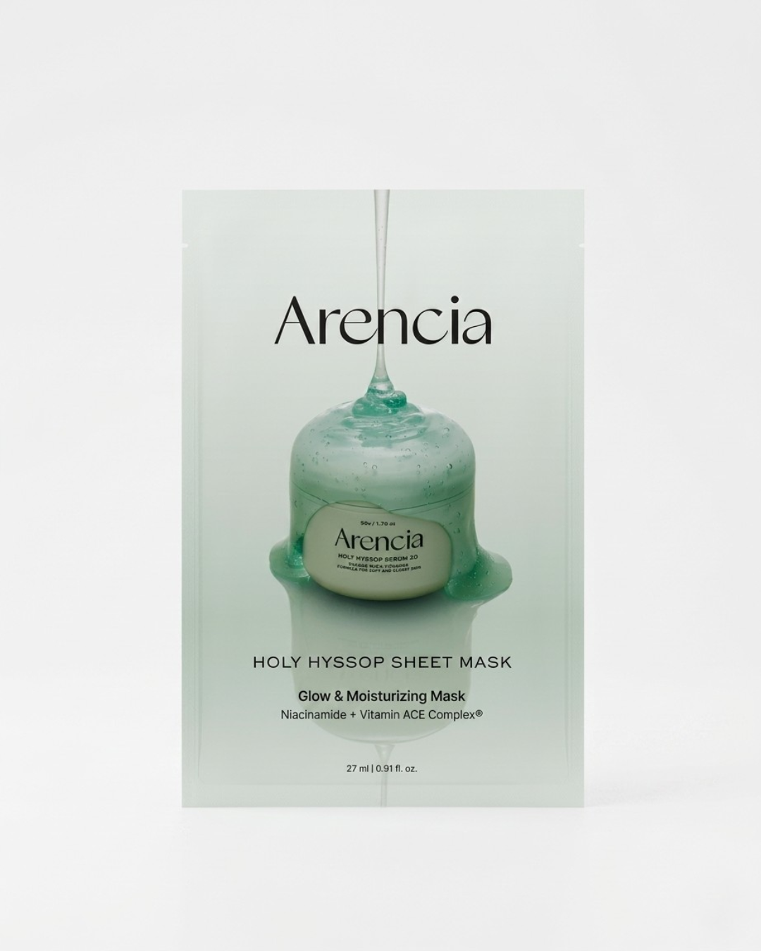 Arencia Holy Hyssop Glow Sheet Mask