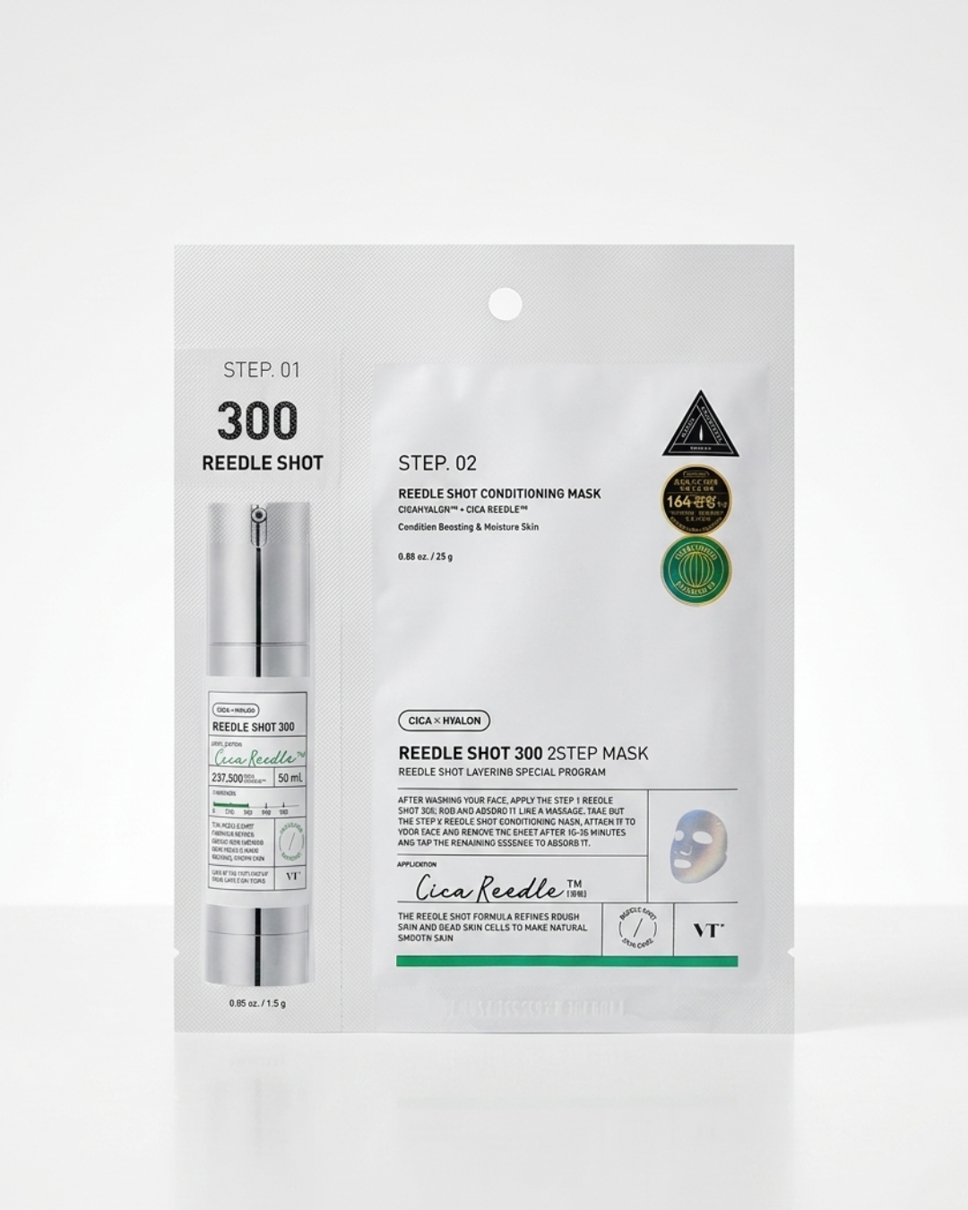 VT Cosmetics Reedle Shot 300 2-Step Mask