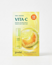 Goodal Green Tangerine Vita C Dark Spot Care Serum Sheet Mask