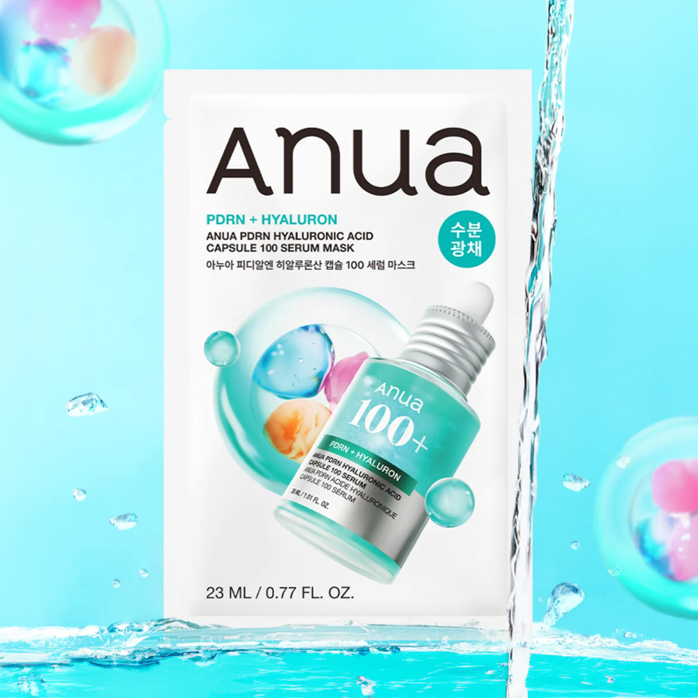 PDRN Hyaluronic Acid Capsule 100 Serum Mask Sheet