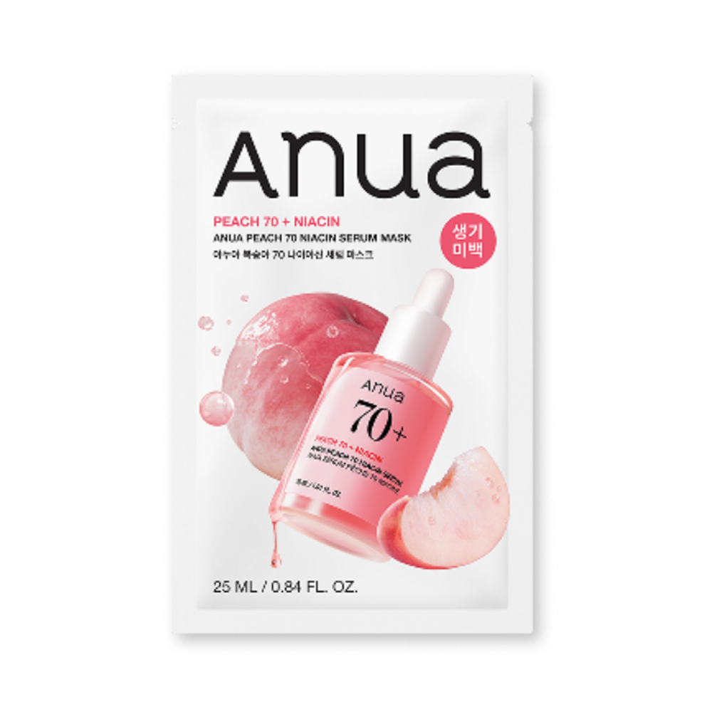 Peach 70 + Niacin Serum Mask Sheet