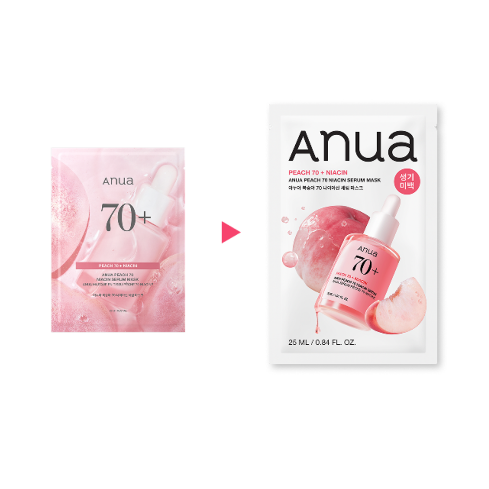 Peach 70 + Niacin Serum Mask Sheet