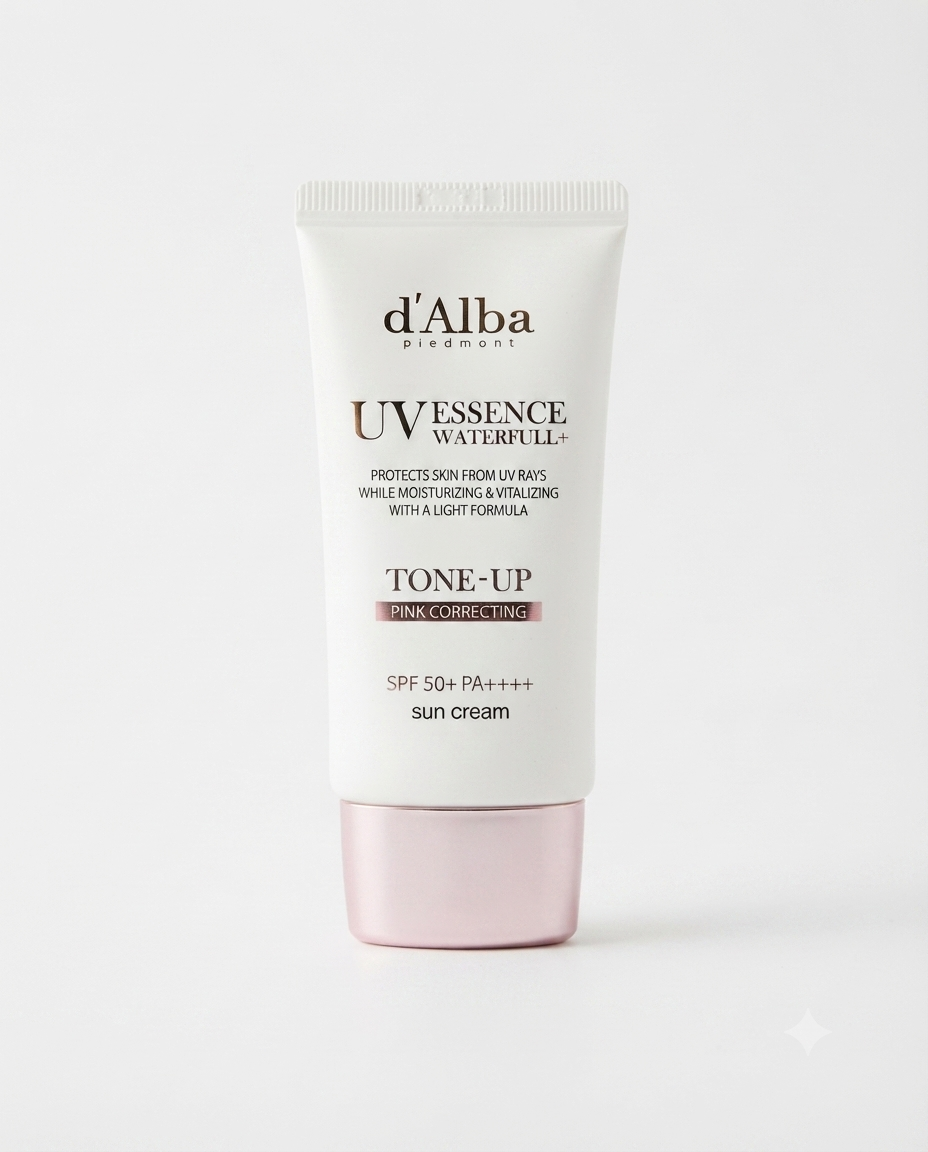 d'Alba Waterfull Essence Tone Up Sun Cream SPF50+ PA++++