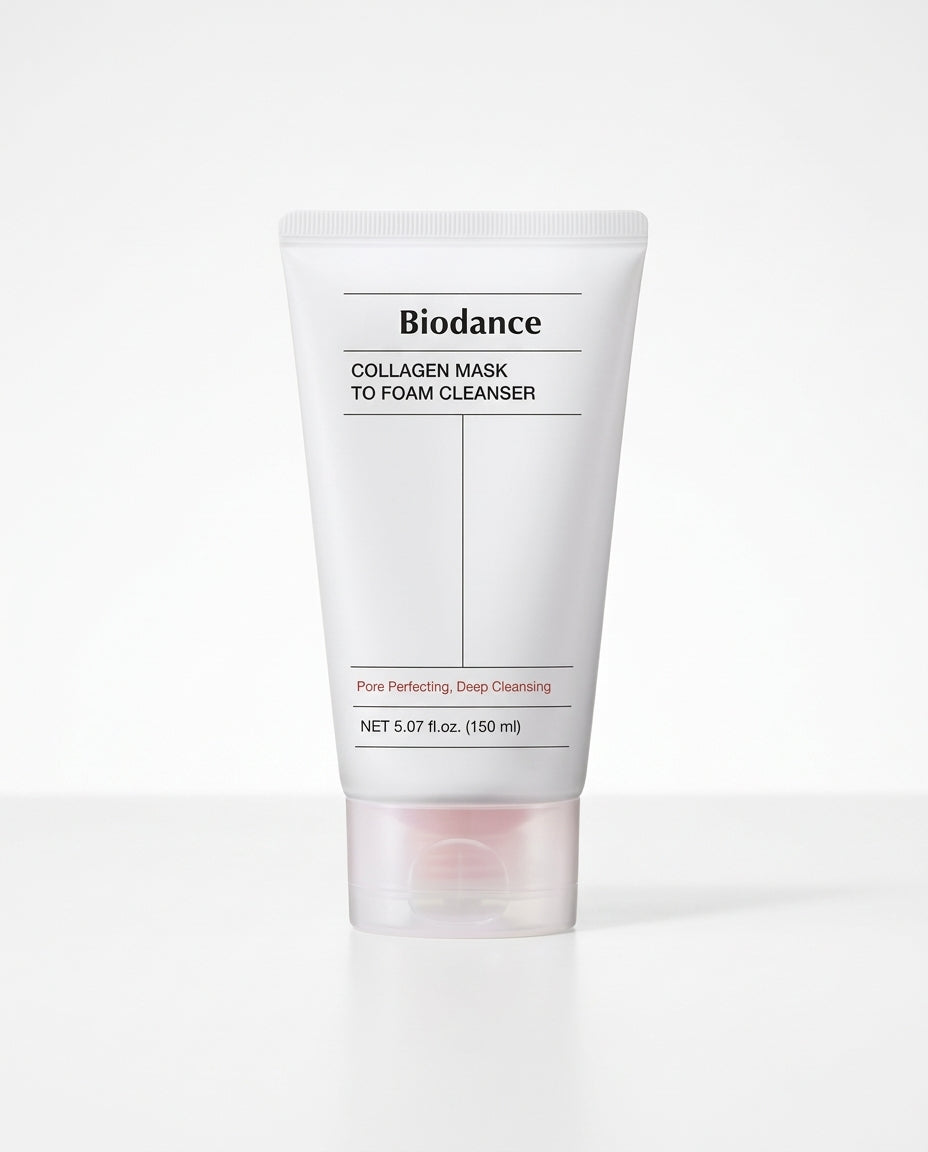 Biodance Collagen Mask To Foam Cleanser