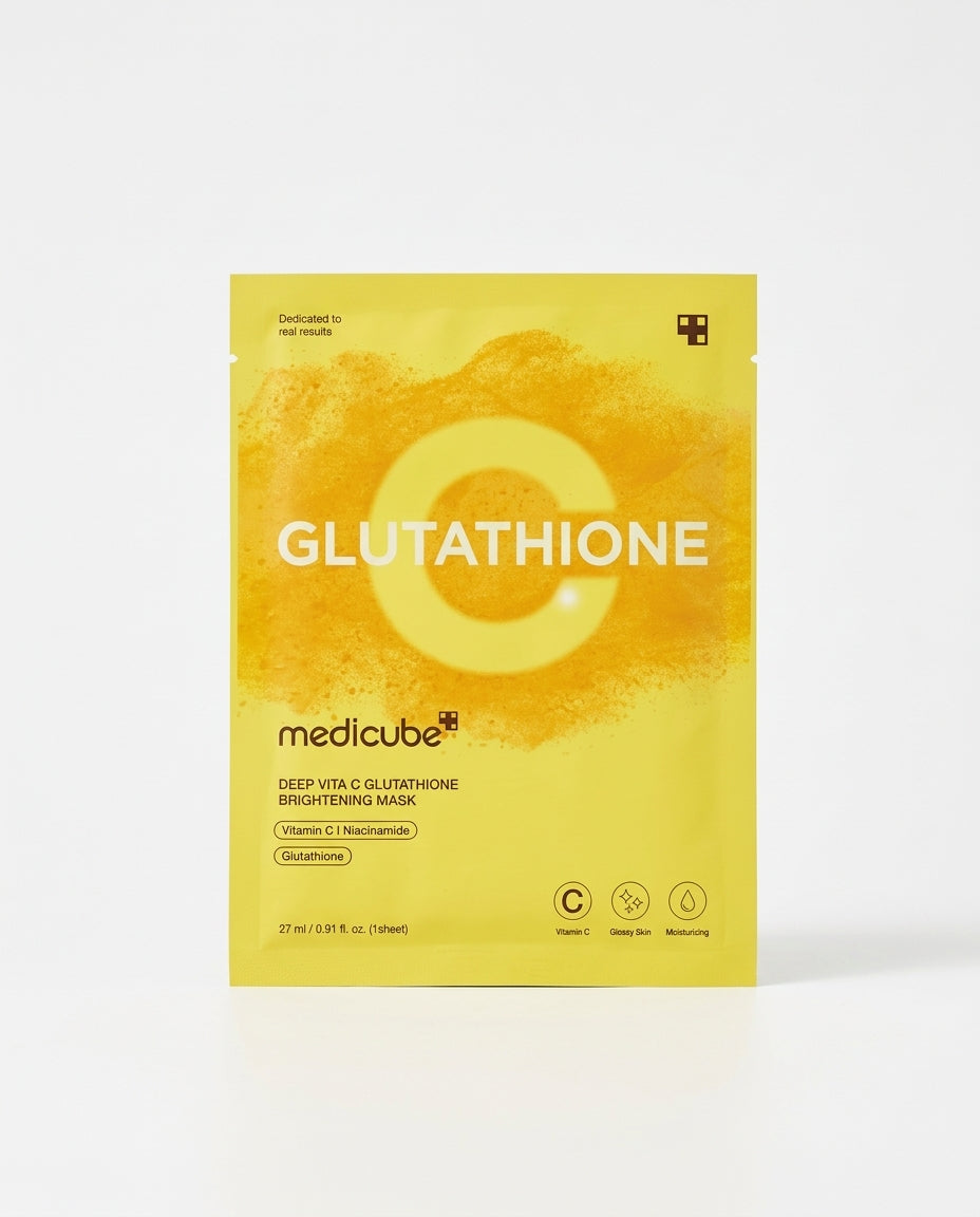 Medicube Deep Vita C Glutathione Brightening Mask