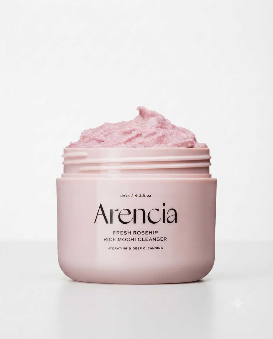 Arencia Fresh Rosehip Mochi Cleanser