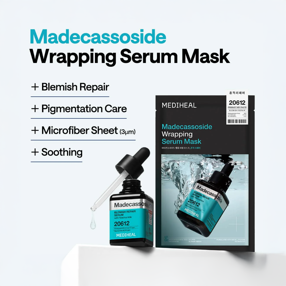 Madecassoside Wrapping Serum Mask