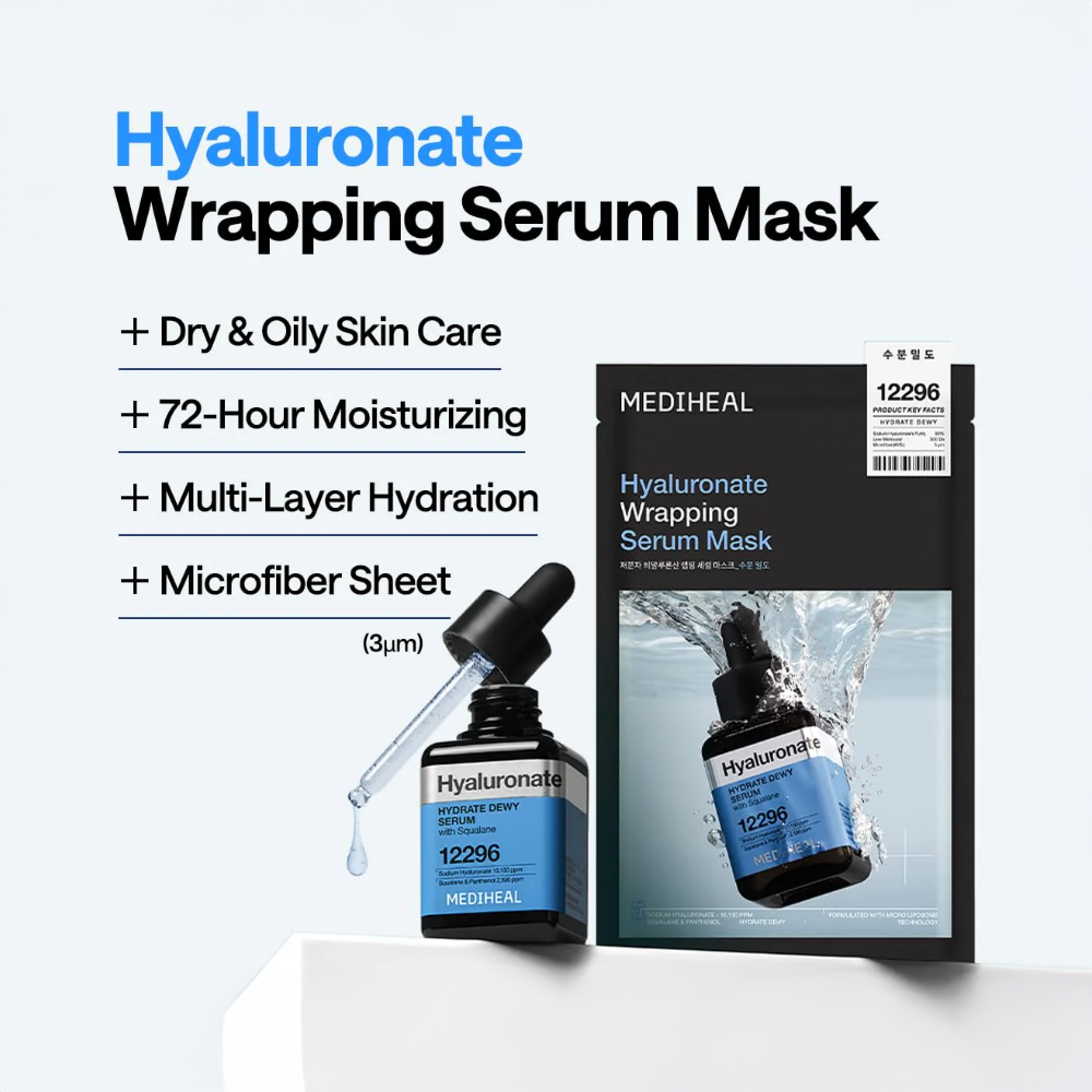 Hyaluronate Wrapping Serum Mask