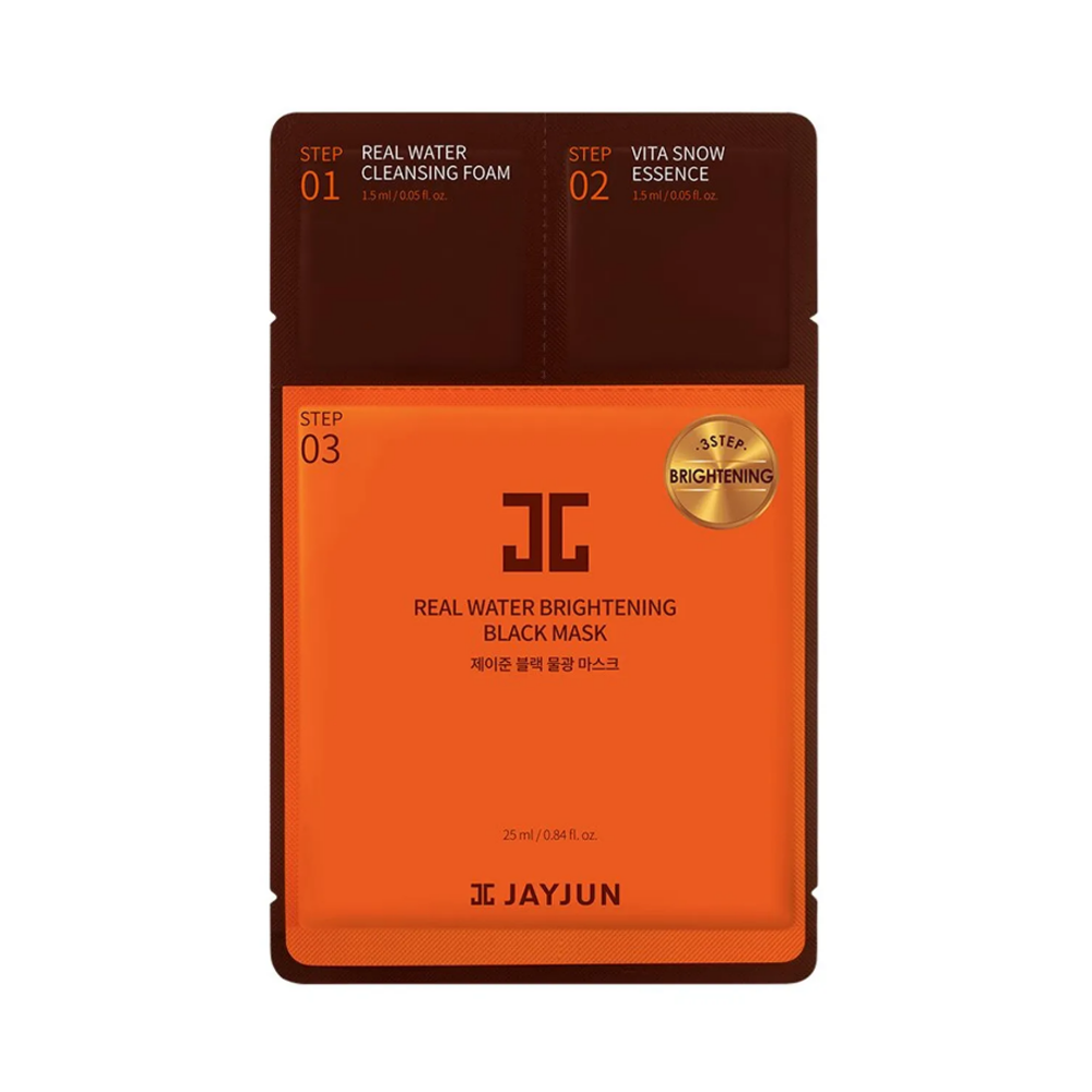 JAYJUN Real Water Brightening Black Mask Sheet  1 Sk.