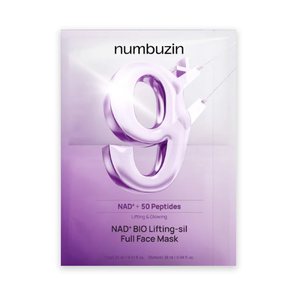 No. 9 NAD Bio Lifting-sil Full Face Pack Sheet