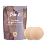Silikon Nipple Covers ohne Klebstoff, wiederverwendbar, 2 Paar – Cool Skin von Sie’s Studio